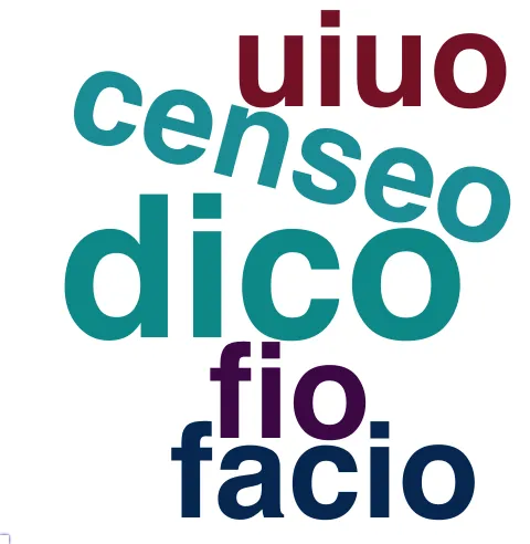 This chart plots collocate by scoreVERBO, for the headword ita here are all the values plotted: collocate: dico; scoreVERBO: 3. collocate: ut; scoreVERBO: 0. collocate: censeo; scoreVERBO: 2. collocate: fio; scoreVERBO: 2. collocate: atque; scoreVERBO: 0. collocate: si; scoreVERBO: 0. collocate: sum; scoreVERBO: 3. collocate: facio; scoreVERBO: 2. collocate: tamen; scoreVERBO: 0. collocate: sed; scoreVERBO: 0. collocate: cum; scoreVERBO: 0. collocate: sui; scoreVERBO: 0. collocate: ego; scoreVERBO: 0. collocate: ni; scoreVERBO: 0. collocate: enim; scoreVERBO: 0. collocate: multus; scoreVERBO: 0. collocate: loquor; scoreVERBO: 2. collocate: scribo; scoreVERBO: 2. collocate: uiuo; scoreVERBO: 2. collocate: respondeo; scoreVERBO: 2. collocate: quidam; scoreVERBO: 0. collocate: uos; scoreVERBO: 0. collocate: finio; scoreVERBO: 2. collocate: sane; scoreVERBO: 0. collocate: necesse; scoreVERBO: 0. collocate: decerno; scoreVERBO: 2. collocate: Quirites; scoreVERBO: 0. collocate: laudo; scoreVERBO: 2. collocate: placeo; scoreVERBO: 2. collocate: denique; scoreVERBO: 0. collocate: nolo; scoreVERBO: 2