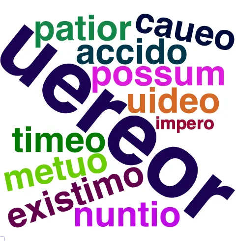 This chart plots collocate by scoreVERBO, for the headword ne here are all the values plotted: collocate: que; scoreVERBO: 0. collocate: uereor; scoreVERBO: 5. collocate: quis; scoreVERBO: 0. collocate: sed; scoreVERBO: 0. collocate: uideo; scoreVERBO: 2. collocate: tu; scoreVERBO: 0. collocate: timeo; scoreVERBO: 2. collocate: ego; scoreVERBO: 0. collocate: possum; scoreVERBO: 2. collocate: ille; scoreVERBO: 0. collocate: igitur; scoreVERBO: 0. collocate: tantus; scoreVERBO: 0. collocate: iste; scoreVERBO: 0. collocate: uos; scoreVERBO: 0. collocate: an; scoreVERBO: 0. collocate: omnino; scoreVERBO: 0. collocate: fors; scoreVERBO: 0. collocate: existimo; scoreVERBO: 2. collocate: metuo; scoreVERBO: 2. collocate: accido; scoreVERBO: 2. collocate: patior; scoreVERBO: 2. collocate: paruus; scoreVERBO: 0. collocate: solus; scoreVERBO: 0. collocate: idcirco; scoreVERBO: 0. collocate: adeo; scoreVERBO: 0. collocate: ignoro; scoreVERBO: 2. collocate: suspicor; scoreVERBO: 2. collocate: caueo; scoreVERBO: 2. collocate: ue; scoreVERBO: 0. collocate: impedio; scoreVERBO: 2. collocate: nuntio; scoreVERBO: 2. collocate: laboro; scoreVERBO: 2. collocate: prohibeo; scoreVERBO: 2. collocate: censeo; scoreVERBO: 2. collocate: commoueo; scoreVERBO: 2. collocate: impero; scoreVERBO: 1