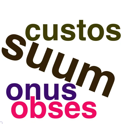 This chart plots collocate by scoreSUBST, for the headword sui here are all the values plotted: collocate: inter; scoreSUBST: 0. collocate: ipse; scoreSUBST: 0. collocate: cum; scoreSUBST: 0. collocate: ad; scoreSUBST: 0. collocate: per; scoreSUBST: 0. collocate: ab; scoreSUBST: 0. collocate: qui; scoreSUBST: 0. collocate: in; scoreSUBST: 0. collocate: dico; scoreSUBST: 0. collocate: quisque; scoreSUBST: 0. collocate: ex; scoreSUBST: 0. collocate: habeo; scoreSUBST: 0. collocate: fero; scoreSUBST: 0. collocate: recipio; scoreSUBST: 0. collocate: ita; scoreSUBST: 0. collocate: suum; scoreSUBST: 3. collocate: apud; scoreSUBST: 0. collocate: similis; scoreSUBST: 0. collocate: nego; scoreSUBST: 0. collocate: teneo; scoreSUBST: 0. collocate: ea; scoreSUBST: 0. collocate: circum; scoreSUBST: 0. collocate: confirmo; scoreSUBST: 0. collocate: confero; scoreSUBST: 0. collocate: uoco; scoreSUBST: 0. collocate: aio; scoreSUBST: 0. collocate: defendo; scoreSUBST: 0. collocate: iacto; scoreSUBST: 0. collocate: contentus; scoreSUBST: 0. collocate: reuertor; scoreSUBST: 0. collocate: prae; scoreSUBST: 0. collocate: conscius; scoreSUBST: 0. collocate: purgo; scoreSUBST: 0. collocate: occulto; scoreSUBST: 0. collocate: conuerto; scoreSUBST: 0. collocate: erigo; scoreSUBST: 0. collocate: molestus; scoreSUBST: 0. collocate: cohortor; scoreSUBST: 0. collocate: simulo; scoreSUBST: 0. collocate: ultro; scoreSUBST: 0. collocate: uindico; scoreSUBST: 0. collocate: circa; scoreSUBST: 0. collocate: custos; scoreSUBST: 2. collocate: onus; scoreSUBST: 2. collocate: obses; scoreSUBST: 2. collocate: colligo; scoreSUBST: 0. collocate: desiderium; scoreSUBST: 2. collocate: fuga; scoreSUBST: 2